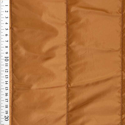 Quilt i baner i orange