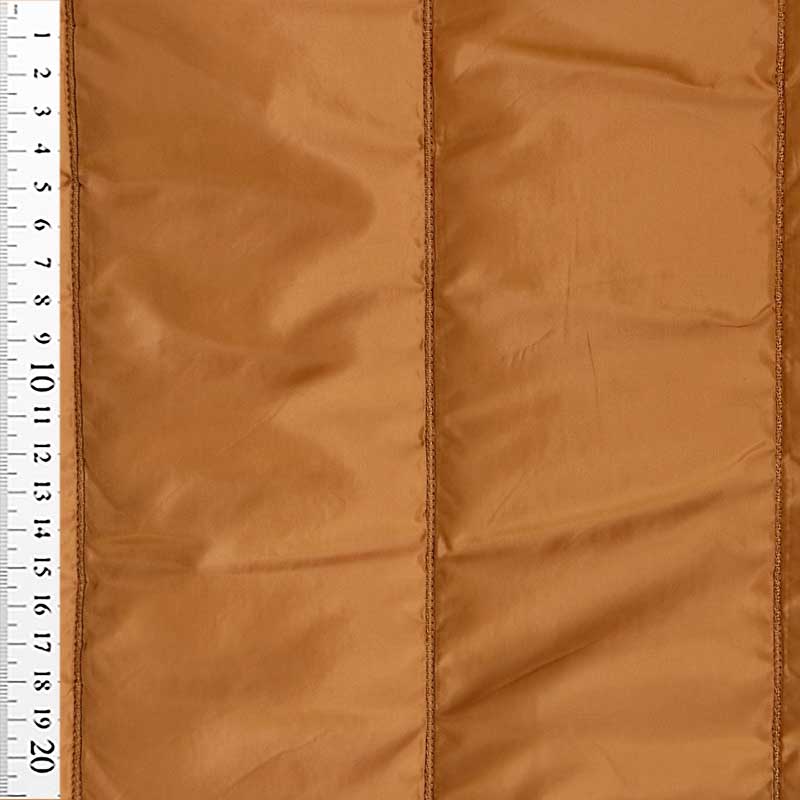 Quilt i baner i orange