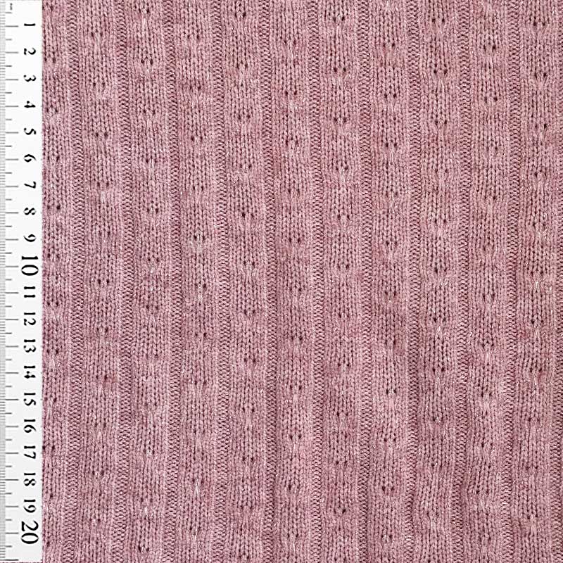 Strikstof med glimmer i lyserød