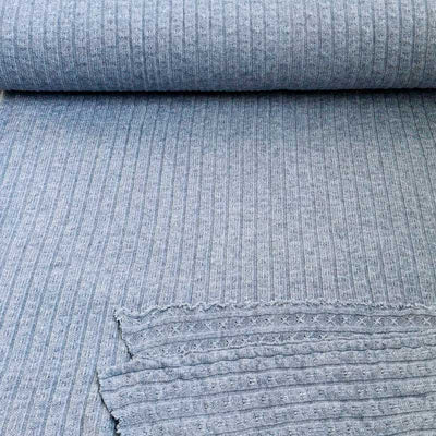 Strikstof med glimmer i lyseblå