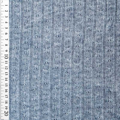 Strikstof med glimmer i lyseblå