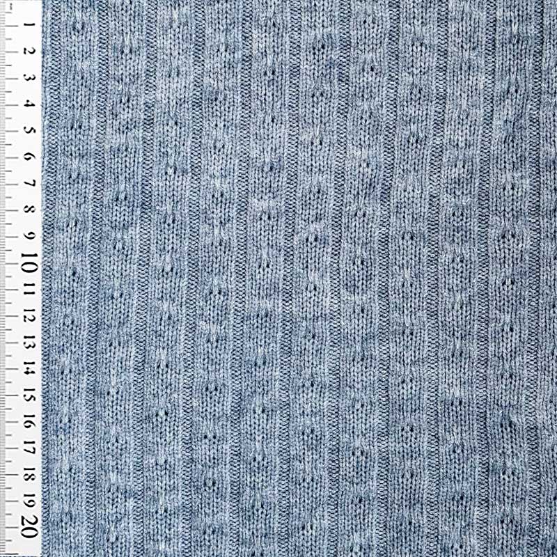 Strikstof med glimmer i lyseblå