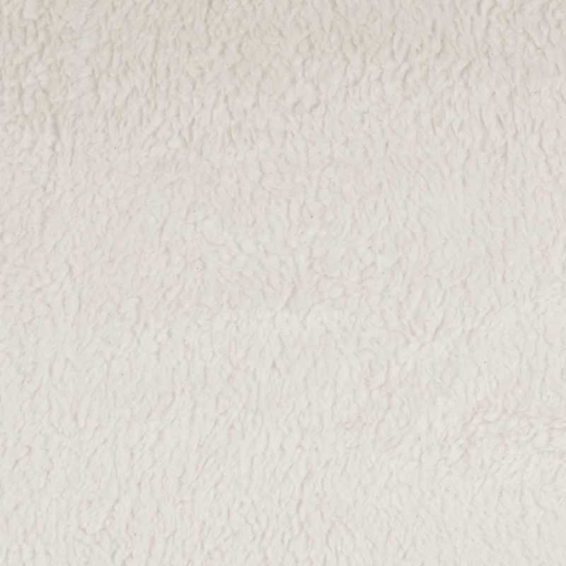 Ensfarvet Teddy i hvid