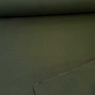 Klassisk Italiensk uld i olivengrøn