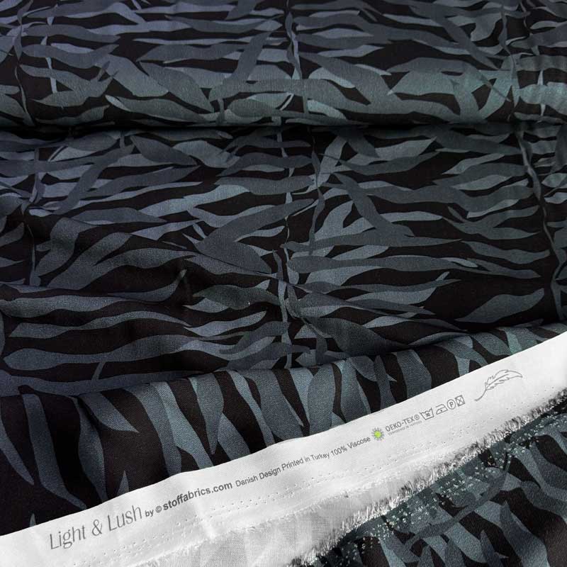 Fast viscose med blade på stilke