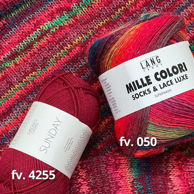 Strikkekit Ivy Blouse fra PetiteKnit i Sunday og Mille Colori