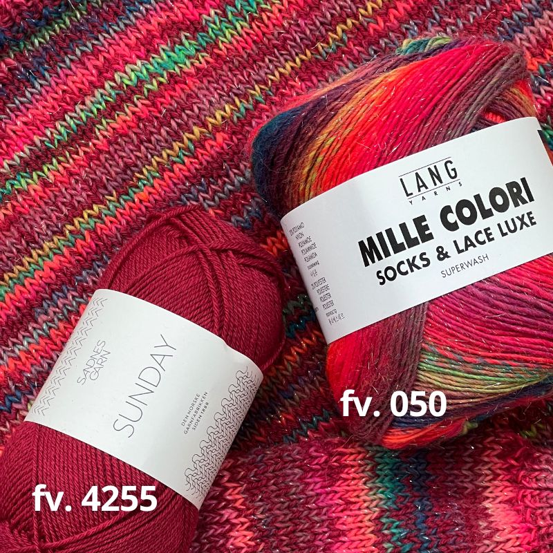Strikkekit Ivy Blouse fra PetiteKnit i Sunday og Mille Colori