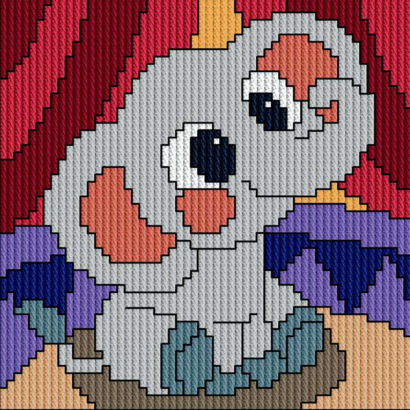 My First broderi Kit en Elefant fra Permin