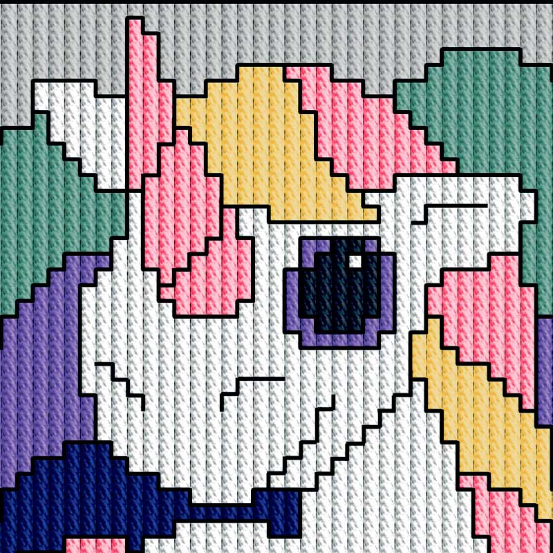 My First broderi Kit en Enhjørning fra Permin