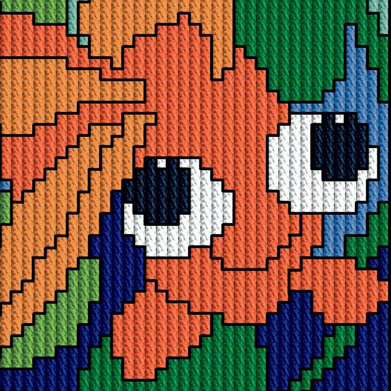 My First broderi Kit en Fisk fra Permin