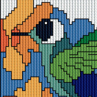 My First broderi Kit en Kolibri fra Permin