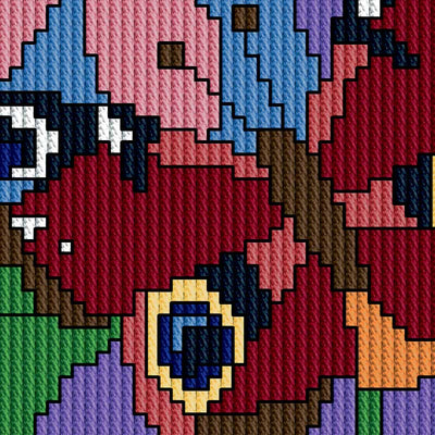 My First broderi Kit en Sommerfugl fra Permin