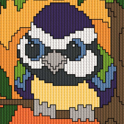 My First broderi Kit en Ugle fra Permin