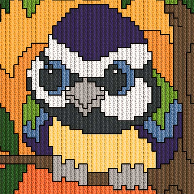 My First broderi Kit en Ugle fra Permin