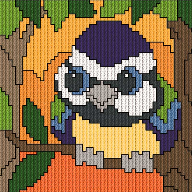 My First broderi Kit en Ugle fra Permin