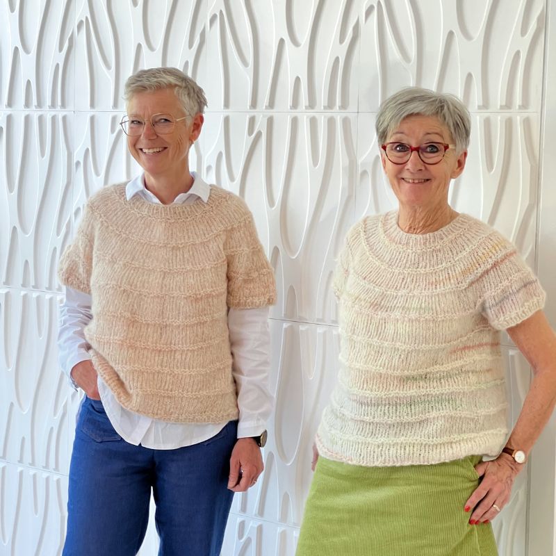 Strikkekit Nellie Tee fra NORDIC KNIT HOUSE