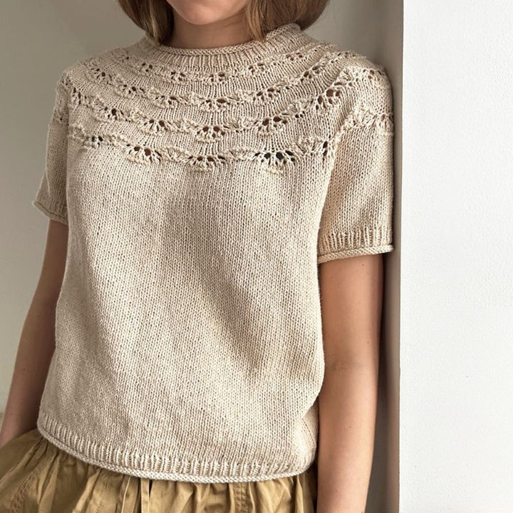 Noomi Tee fra Le Knit i Line garn