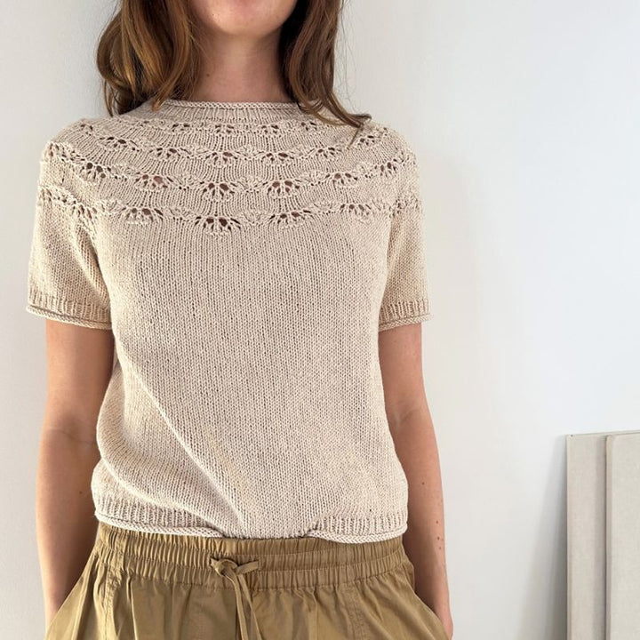 Noomi Tee fra Le Knit i Line garn