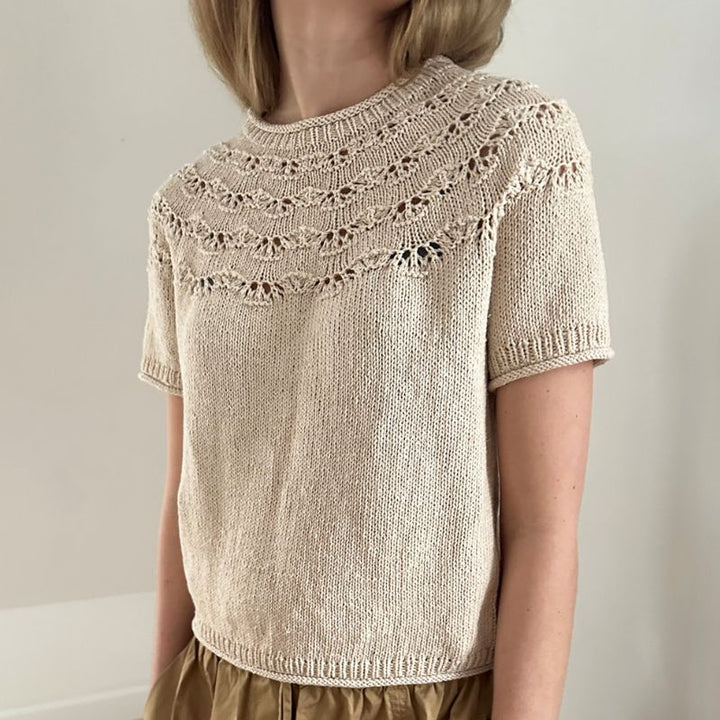 Noomi Tee fra Le Knit i Line garn