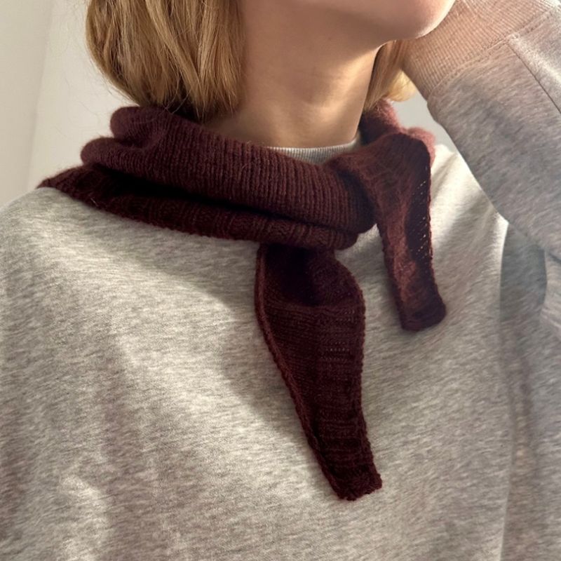 Strikkekit Note Bandana fra Le Knit i Cashmere fra Sandnes Garn
