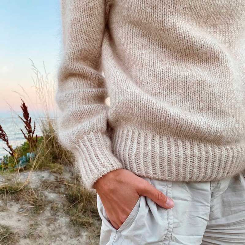 Strikkekit Novice Sweater i KOS Garn