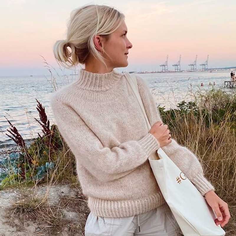 Strikkekit Novice Sweater i KOS Garn