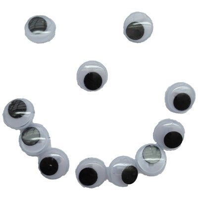 Øjne til dukker & dyr 10 mm