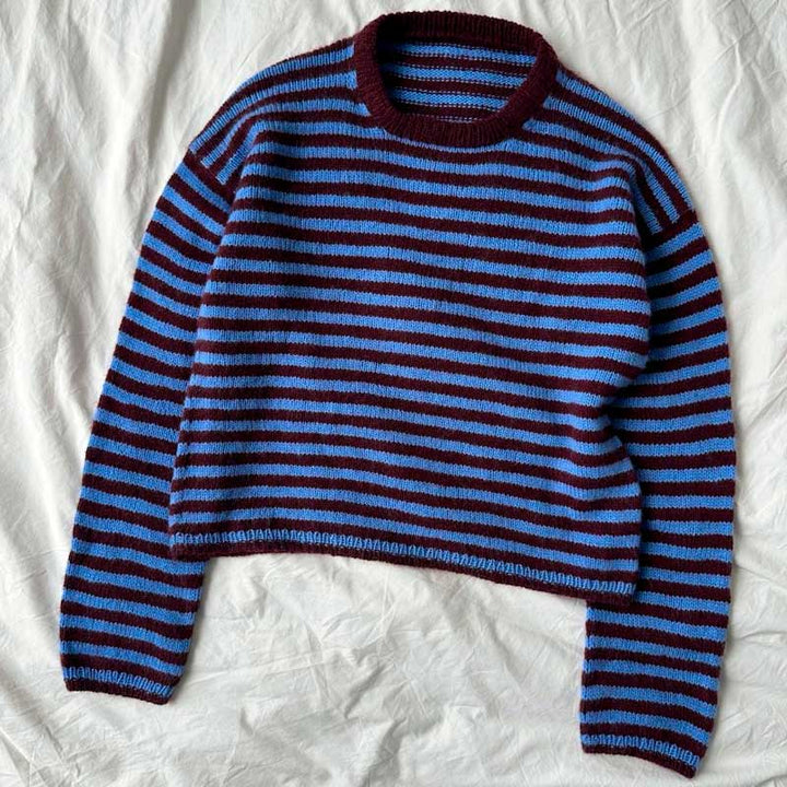 Strikkekit Olga Blouse fra PetiteKnit i Cashmere garn