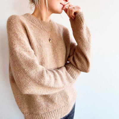 Oslo sweater fra PetiteKnit (Opskrift i fysisk papirudgave) - KreStoffer