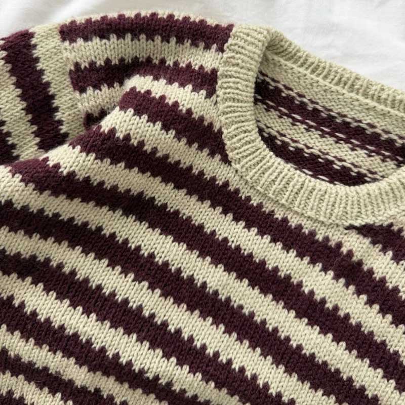 Strikkekit Otto Sweater Baby fra PetiteKnit i Sunday garn