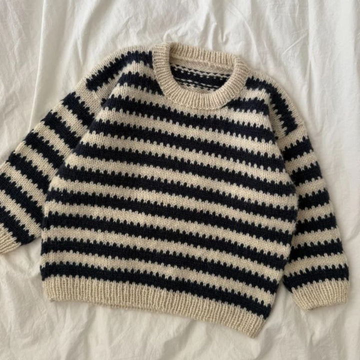 Strikkekit Otto Sweater Junior fra PetiteKnit i Atlas garn