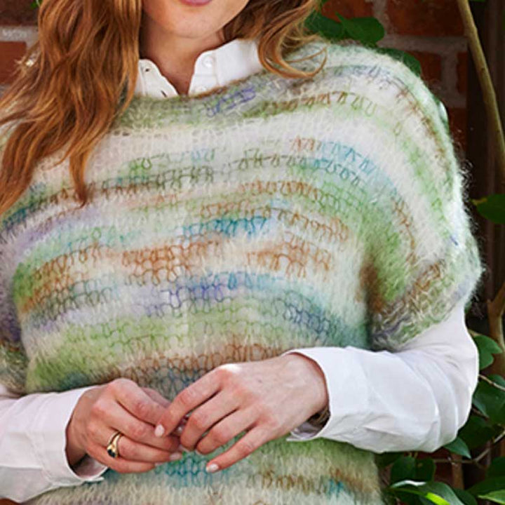 Strikkekit Oversize T-shirt i Bella Color fra Permin
