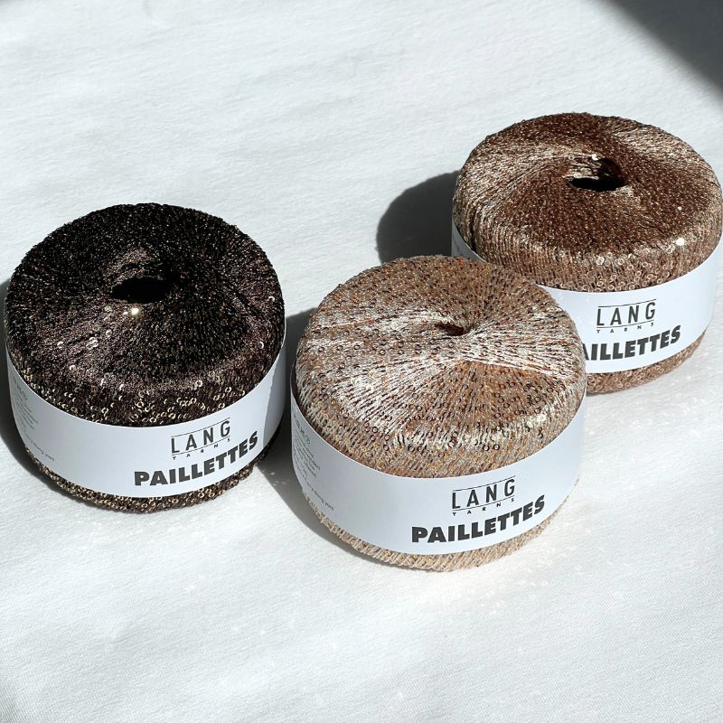 Paillettes garn fra Lang Yarns - Garn med pailletter