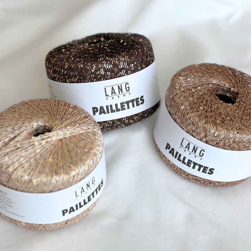 Paillettes garn fra Lang Yarns - Garn med pailletter