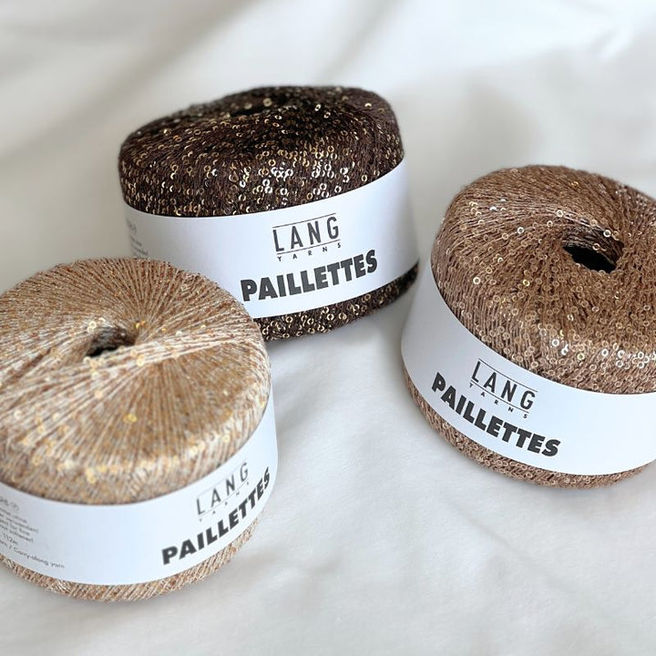 Paillettes garn fra Lang Yarns - Garn med pailletter