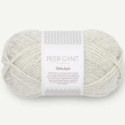 Peer Gynt garn fra Sandnes Garn Ash melange - PetiteKnit
