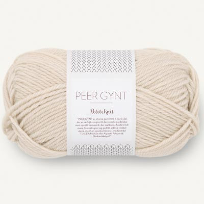 Peer Gynt garn fra Sandnes Garn Almond - PetiteKnit