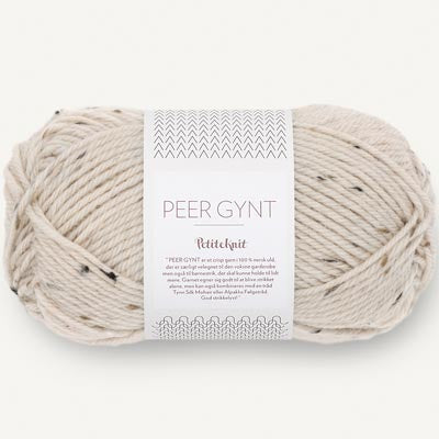 Peer Gynt garn fra Sandnes Garn Almond Tweed - PetiteKnit