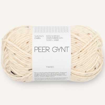 Peer Gynt garn fra Sandnes Garn Natur tweed