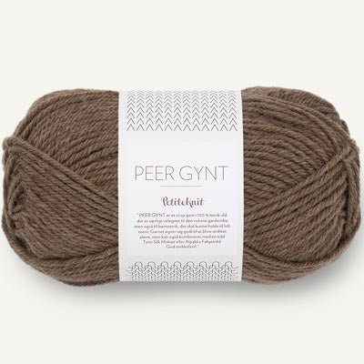Peer Gynt garn fra Sandnes Garn Muskat melange - PetiteKnit