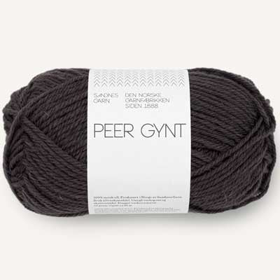 Peer Gynt garn fra Sandnes Garn Bristol black
