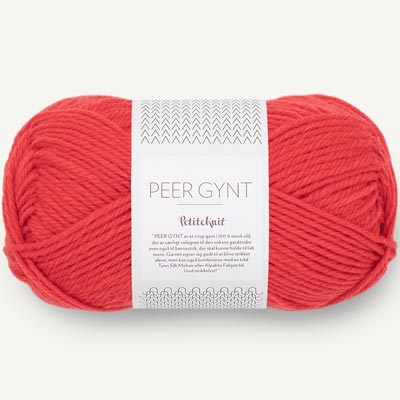 Peer Gynt garn fra Sandnes Garn Poppy - PetiteKnit