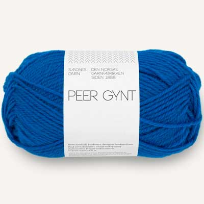 Peer Gynt garn fra Sandnes Garn Jolly blue