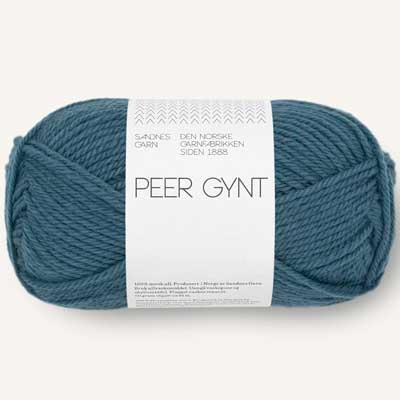 Peer Gynt garn fra Sandnes Garn Blågrå