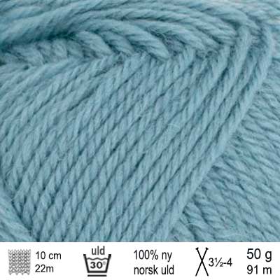 Strikkekit Frankie Sweater fra PetiteKnit i Peer Gynt