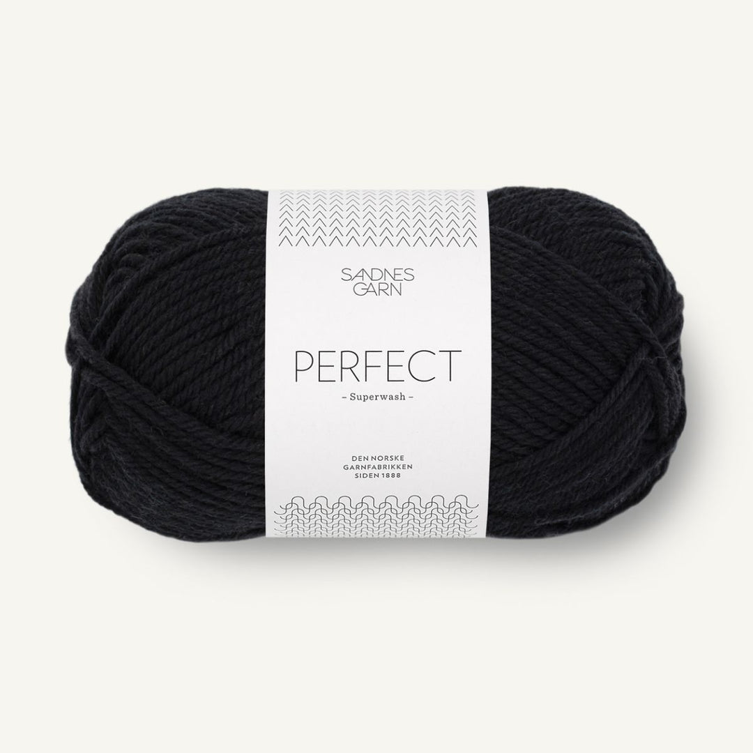 Perfect garn fra Sandnes Garn Sort