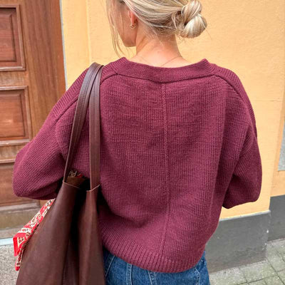 Scarlet cardigan fra PetiteKnit (Opskrift i fysisk papirudgave)
