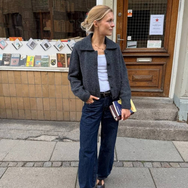 Strikkekit Petra Jacket fra PetiteKnit i Atlas garn