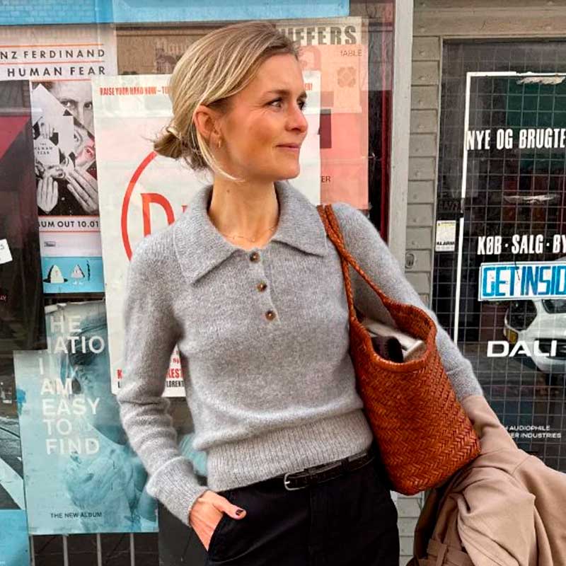 Petra Polo fra PetiteKnit (Opskrift i fysisk papirudgave)