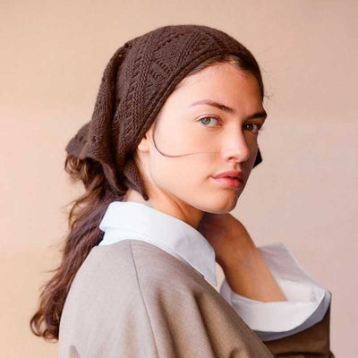 Strikkekit 2508-1 Petra Scarf i Cashmere garn fra Sandnes